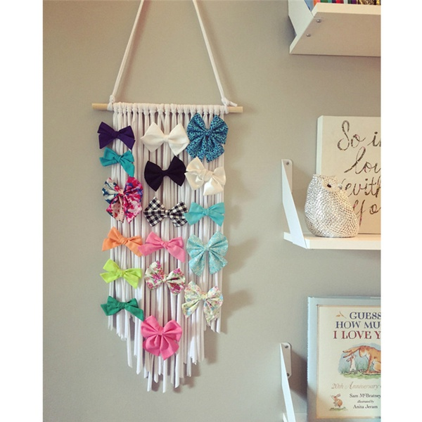 Hair Accessories Wall Hanging for Children's Bedroom