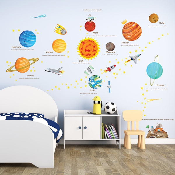 Interstellar Planets Wall Decor Home Decoration