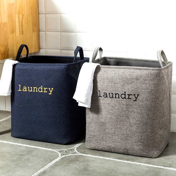 Laundry Letter Simplify Cotton and Linen Dirty Storage Hamper