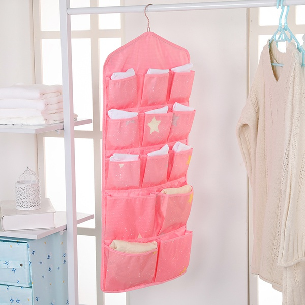 Foldable Waterproof Oxford Fabric Shell Hanging Storage Bag