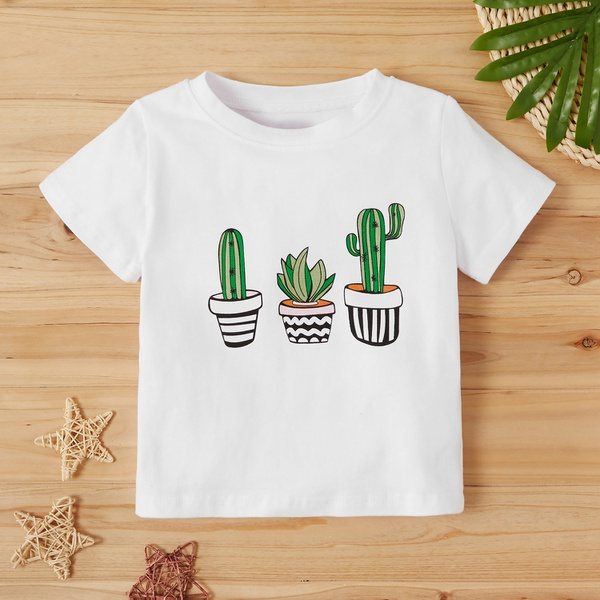 Baby / Toddler Adorable Cactus Print Tee