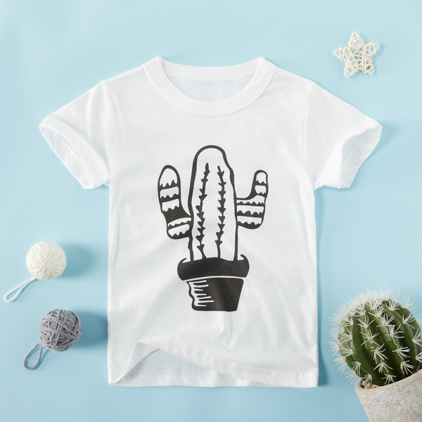 Baby / Toddler Boy / Girl Stylish Cactus Print Tee