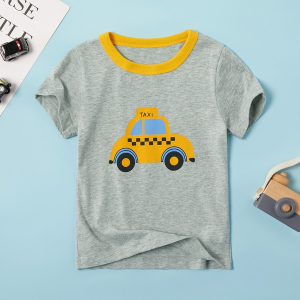 Toddler Boy Adorable Car Print Tee