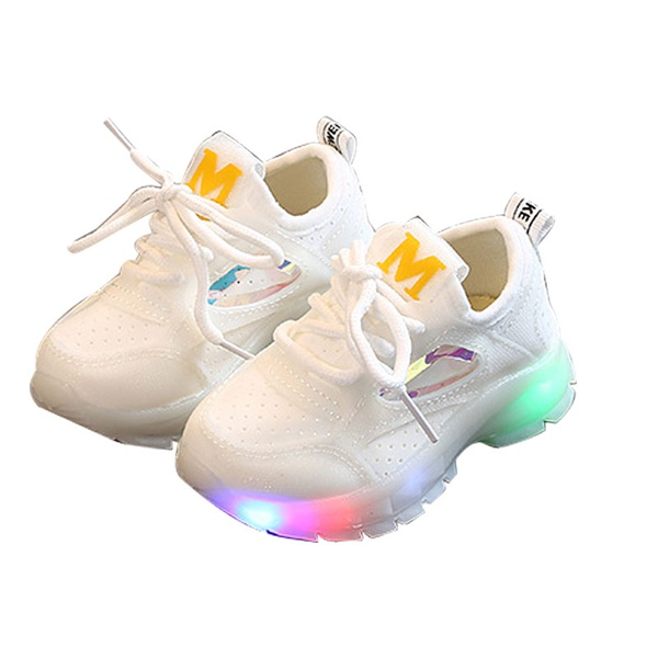 Toddler / Kid Solid LED Athletic Shoes