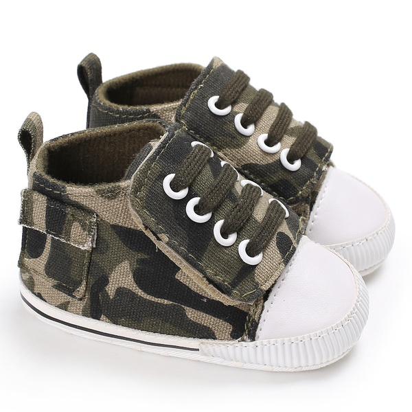 Baby / Toddler Boy Trendy Camouflage Canvas Shoes