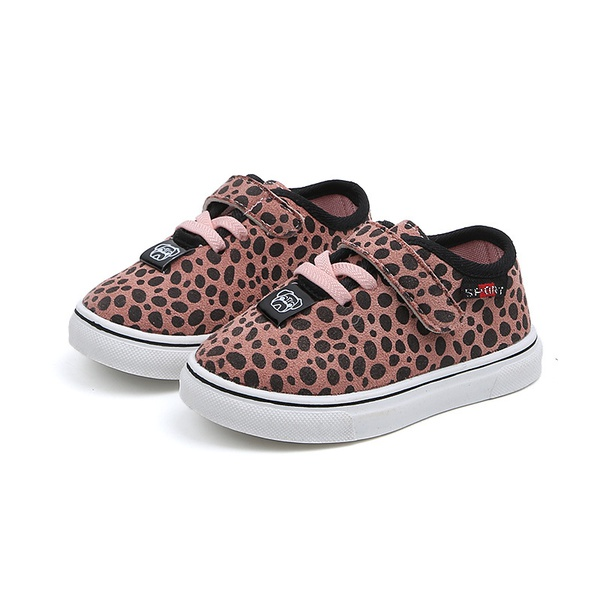 Toddler / Kid Leopard Print Lace-up Causal Shoes