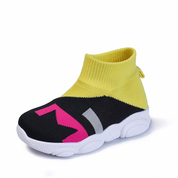 Toddler / kids Breathable Colorblock Causal Sneakers