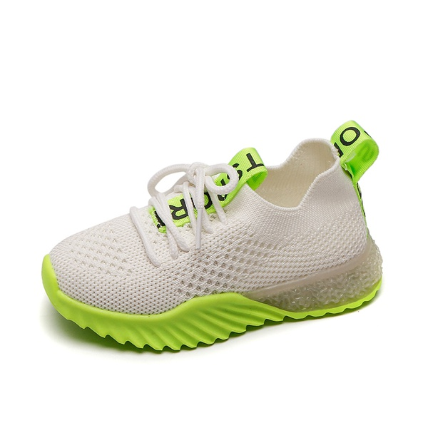 Toddler / Kids Breathable Net Surface Lace-up Sneakers