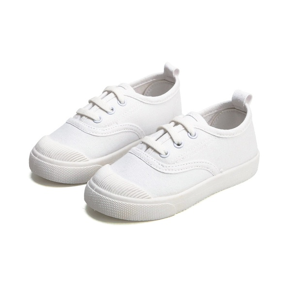 Toddler / Kids Causal Solid Lace-up Canvas Shoes