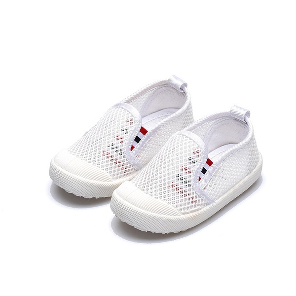 Toddler Breathable Mesh Surface Striped Causal Shoes
