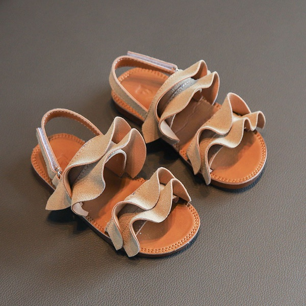 Toddler / Kids Fashionable Flounce Decor Sandals