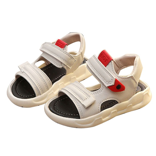 Toddler / Kid Solid Velcro Closure Sandals Shoes