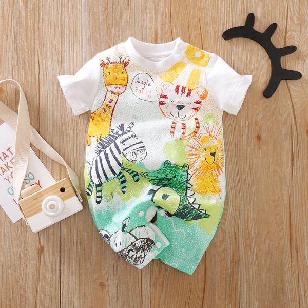 Baby Animal Print Bodysuit