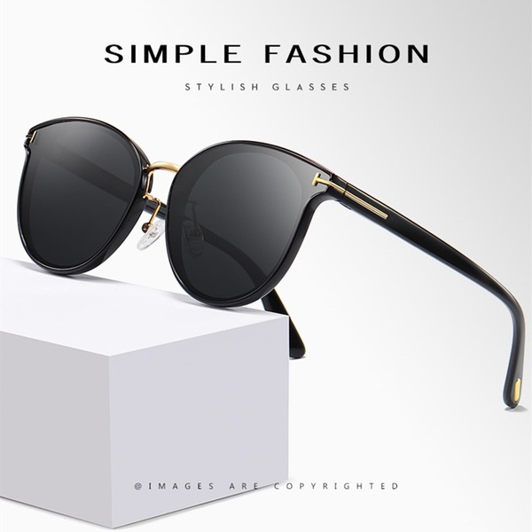 Polarized Sunglasses Black/Beige/Brown/Light Pink/Brown colorblock 2209