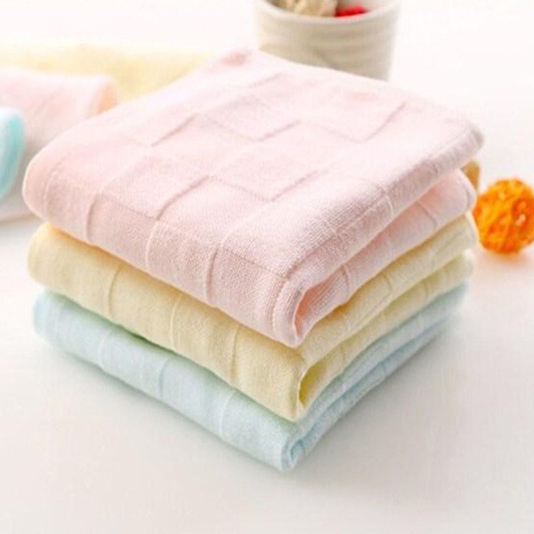 3-pack Double-layer Cotton Towels for Baby