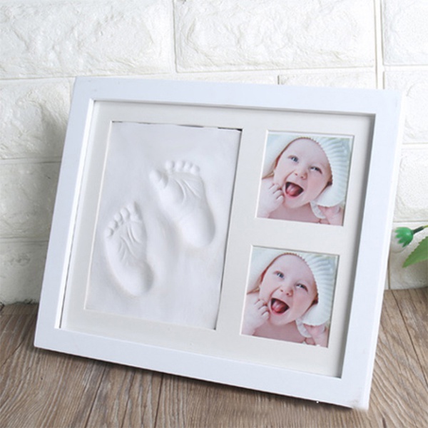 Baby Footprint/Handprint Newborn Photo Frame Gift