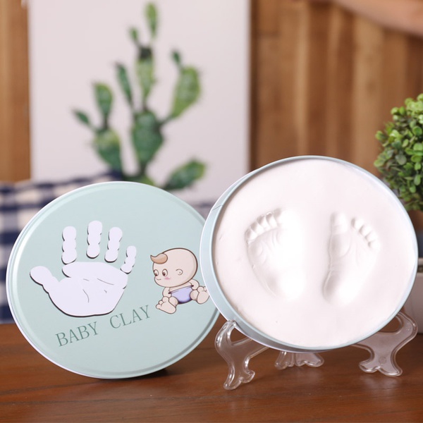 Newborn Baby Handprint Footprint Baby Souvenir Gift