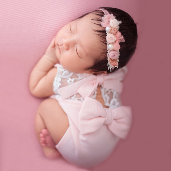 Newborn Photography Props Cute Bowknot photography clothes