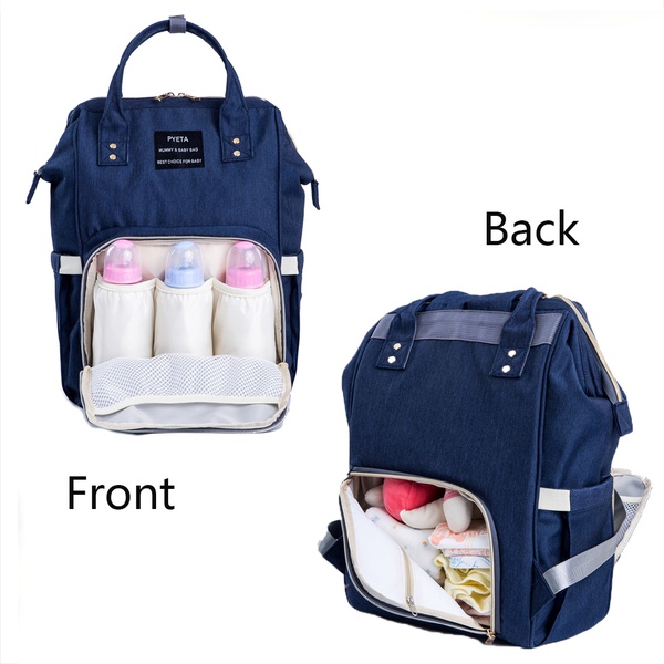 PYETA Fashionable Practical Large Capacity Diaper Bag Backpack Oxford Cloth