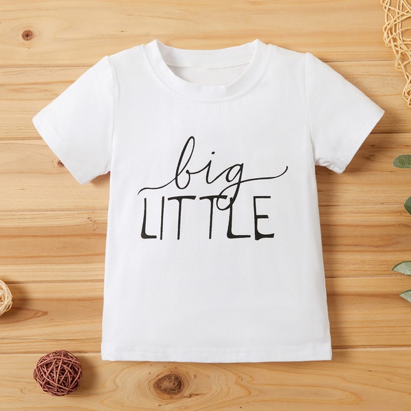 Baby Casual Letter Print Top