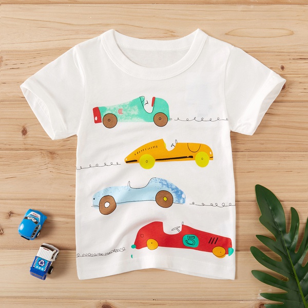 Baby / Toddler Adorable Car Print Tee