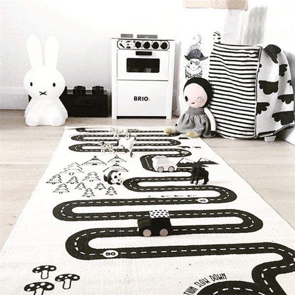 Crawling Blanket Adventure Racing Carpet for Baby and Kid