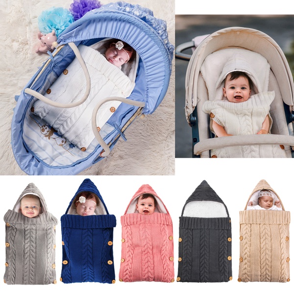 Warm Fleece-lining Baby Sleeping Bag