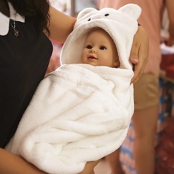 Bear Design Baby Blanket