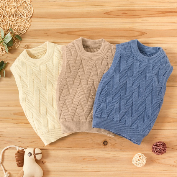 Baby Unisex Solid Sweaters