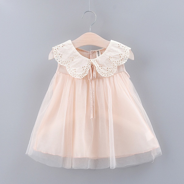 Baby Doll Collar Tulle Dresses