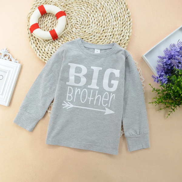 Baby / Toddler BIG BROTHER Print Long-sleeve Tee