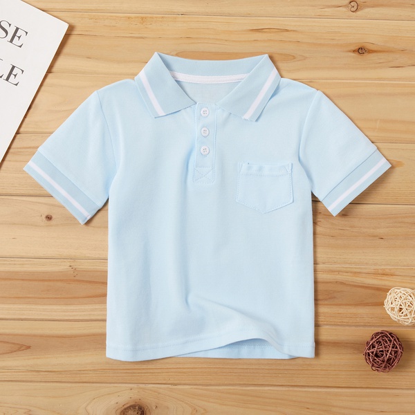 Baby / Toddler Boy Casual Solid Shirt