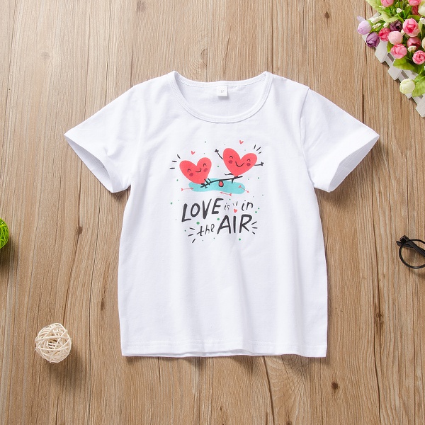 Baby / Toddler LOVE IS IN THE AIR Print Tee