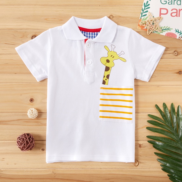 Baby / Toddler Adorable Giraffe Print Shirt