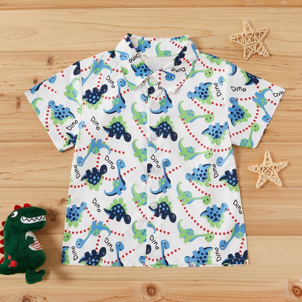 Baby / Toddler Boy Adorable Dino Print Shirt