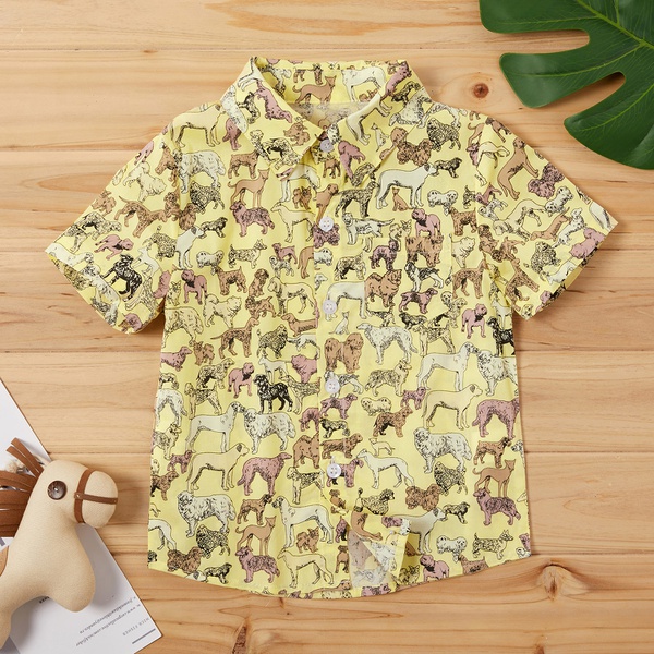 Baby / Toddler Boy Stylish Animal Allover Shirt