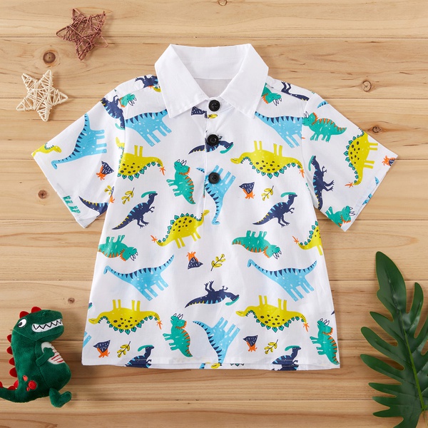 Baby / Toddler Boy Adorable Dinosaur Print Shirt