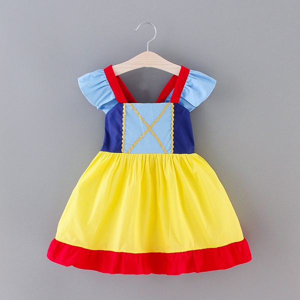 Baby / Toddler Girl Pretty Colorblock Dress