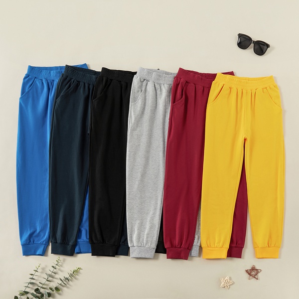Trendy Solid Casual Sweatpants