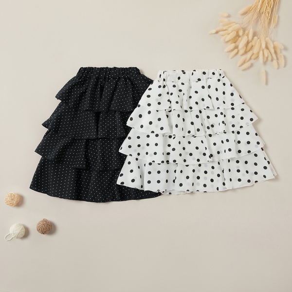 Fashionable Polka Dots Cake Skirt