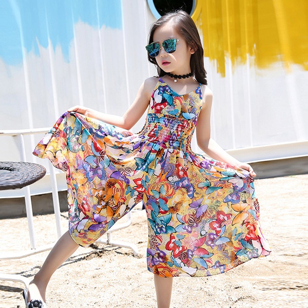 Colorful Butterfly Pattern Jumpsuit
