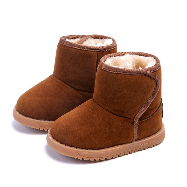 Toddler Solid Cotton Snow boots