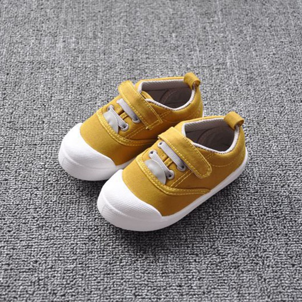Toddler / Kids Colorful Causal Solid Canvas Shoes