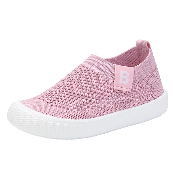 Toddler / Kids Breathable Net Surface Solid Casual Shoes