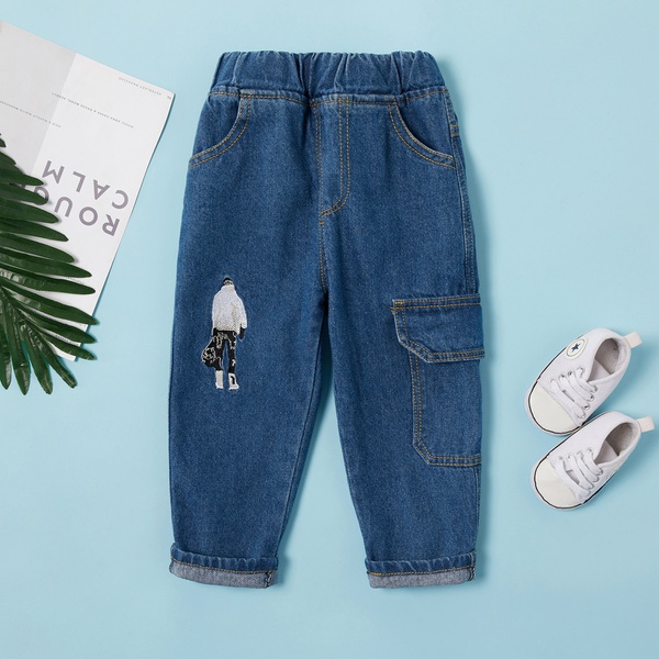 Baby / Toddler Casual Solid Jeans