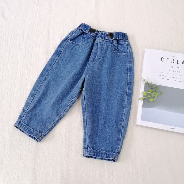 Toddler Solid Pocket Jeans
