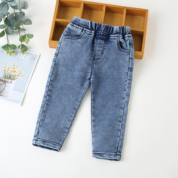 Toddler Solid Pocket Jeans