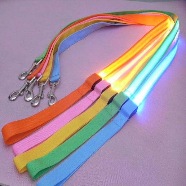Pet LED luminous belt traction rope