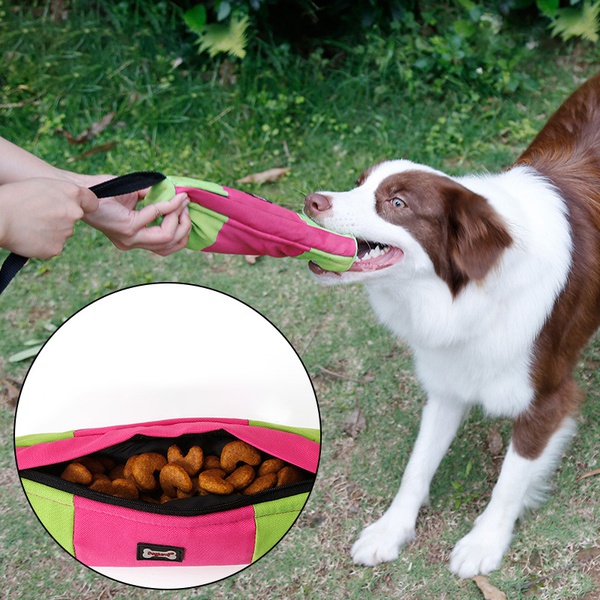 Pet training dog bag bite resistant interactive play toy