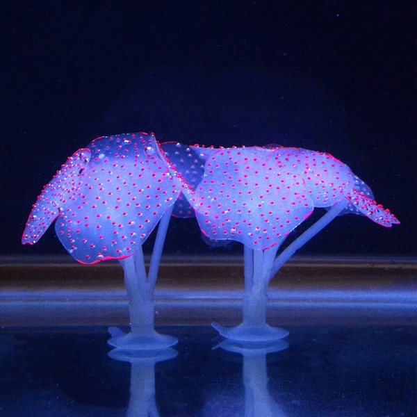 Glowing Effect Artificial Coral Plant for Fish Tank Decor Aquarium Ornament